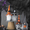 Halloween Gnomes Plush Decor Set of 4, Handmade Gnomes Ornaments for Halloween Table Decorations Gifts