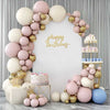 Gold Metal Arch Backdrop Stand, Wedding Arch Frame Square Balloon Arch Stand for Birthday Party Baby Shower Wedding Graduation Ceremony Decoration