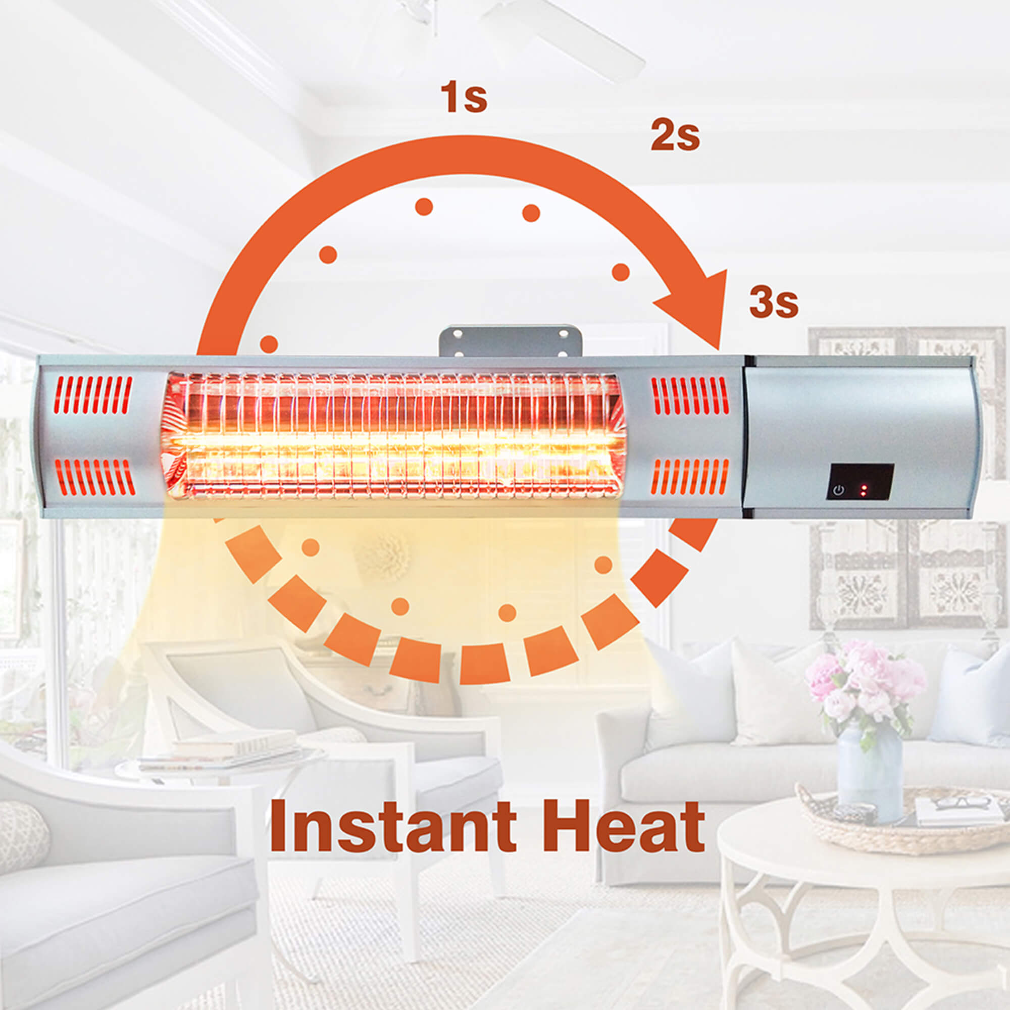 Wall Mounted 2024 Infrared Heater